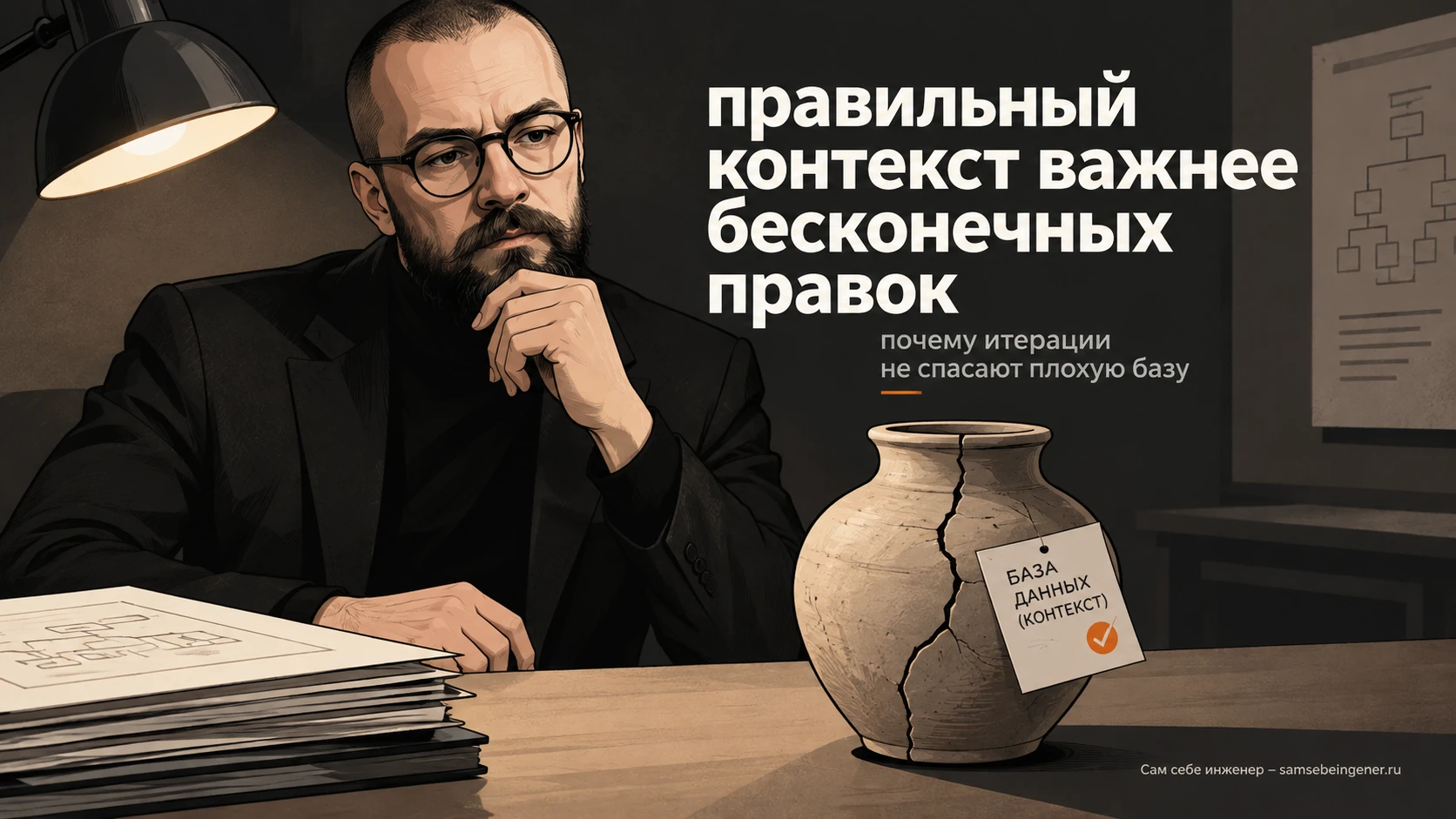 Что на самом деле важнее: архитектура контекста или бесконечные итерации в ИИ?, Никита Куликов, личный бренд, сам себе инженер