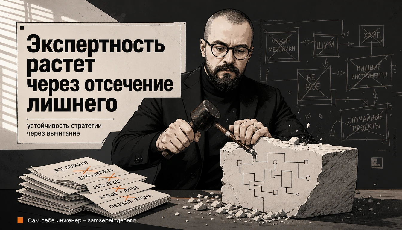 Как личный бренд и экспертность растут через методы улучшения Via Negativa?, Никита Куликов, личный бренд, сам себе инженер